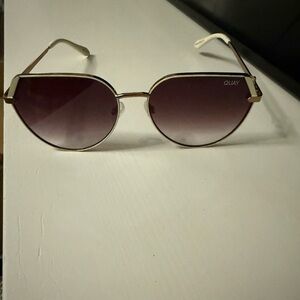 Quay Australia Women's Sunglasses - Gold Frame with Gradient Lenses